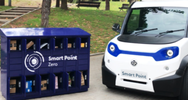 Image for Smart Point: Reducing delivery vans in cities.