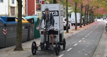 Image for Pioneering hydrogen cargo bikes with swappable H2 cylinders